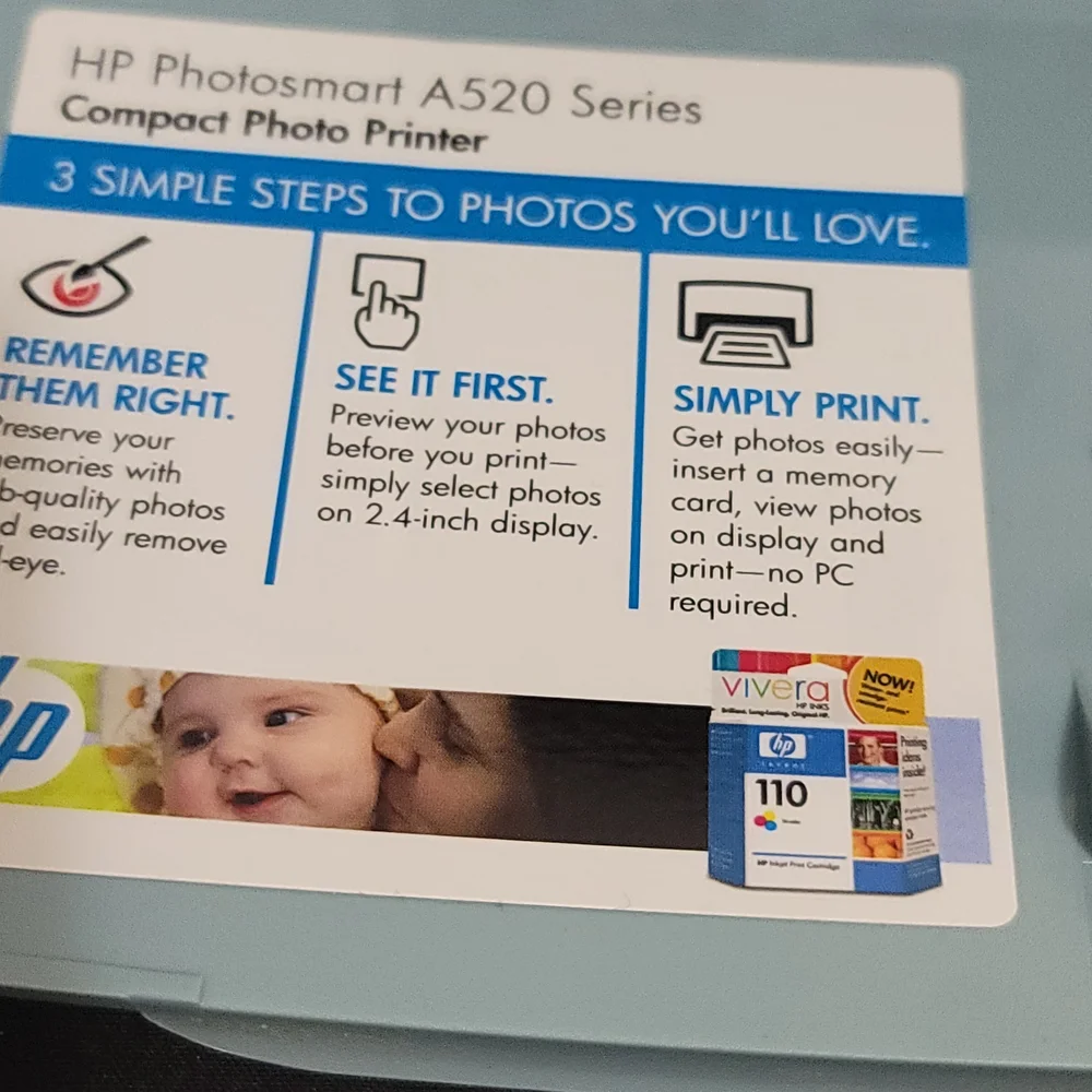 HP Photosmart A526 Compact Printer